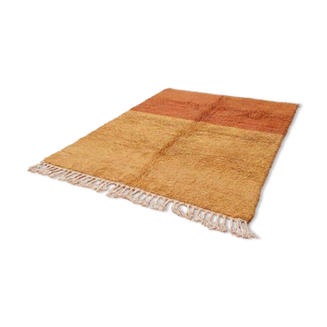 Tapis en laine naturelle fait main taille 2/3 m