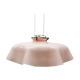 Suspension opaline rose poudré