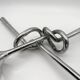 XXL "Giant Knot" candlestick pair – 1980s