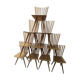 Mikado Chairs by Johannes Foersom and Peter Hiort-Lorenzen for Fredericia, 1990s, Set of 10