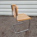 Chair B 32 by Marcel Breuer in canning