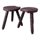 Pair of brutalist tripods