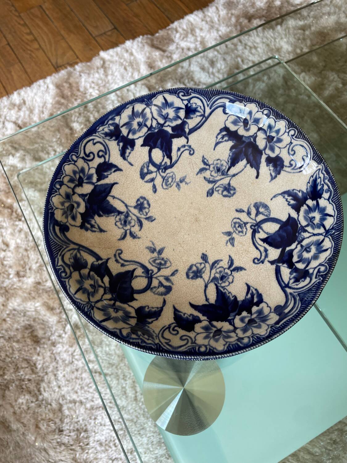 2 19th century compote bowls from Creil Montereau