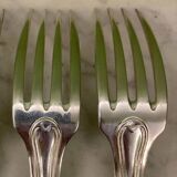 Charles Christofle 4 forks model Chinon