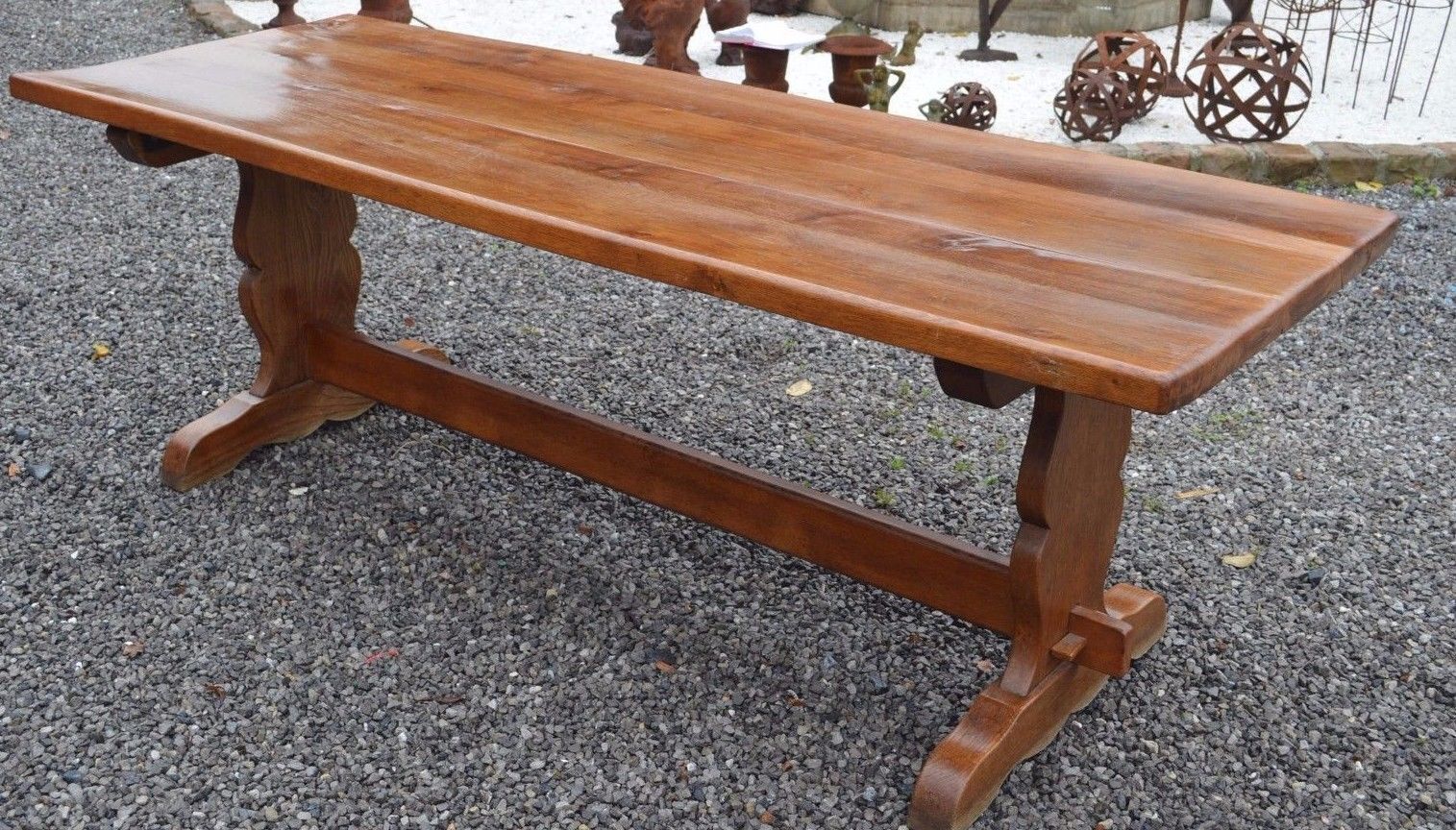 Oak farm table
