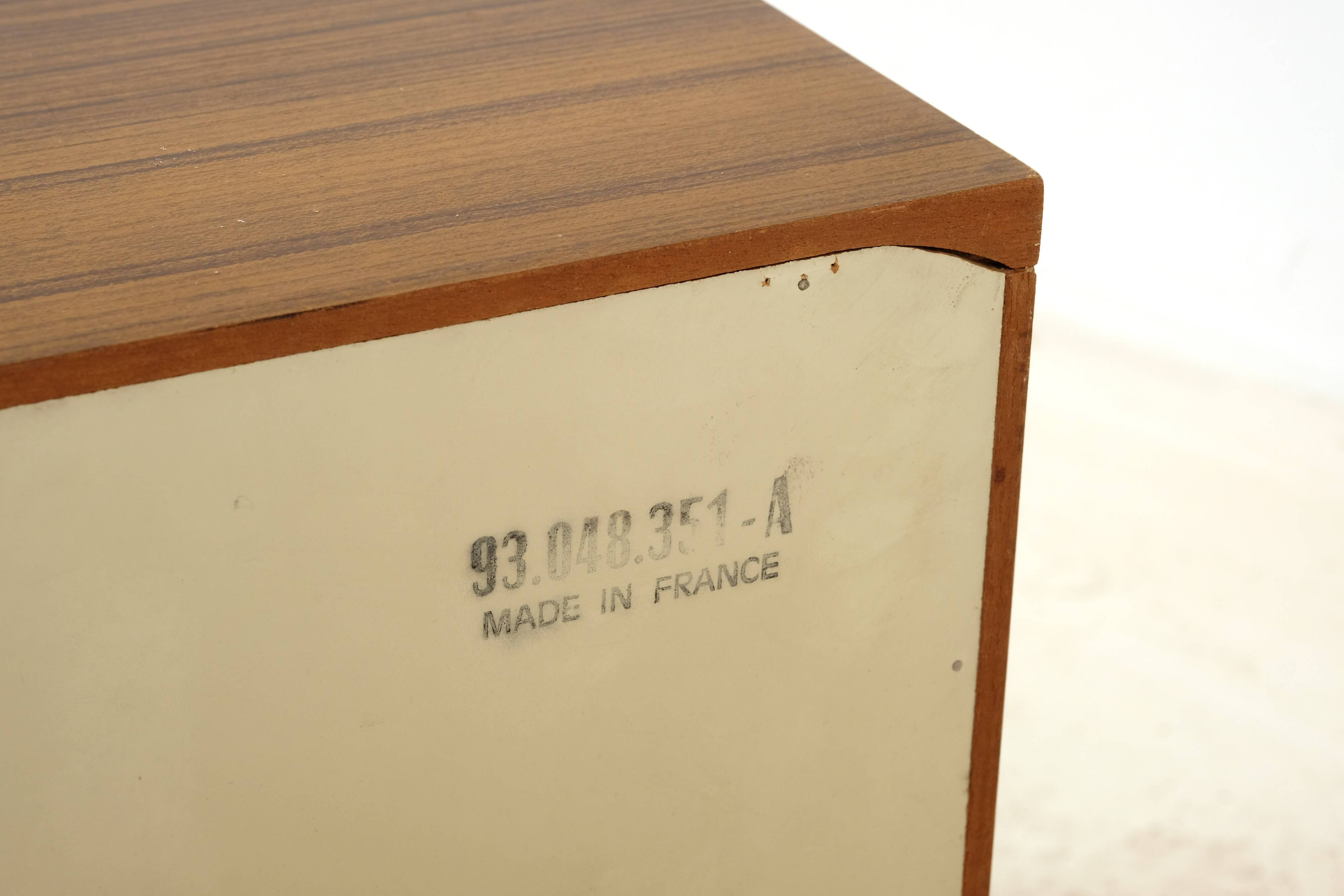 DF 2000 Bedside Table with Drawer by Raymond Loewy 1970's