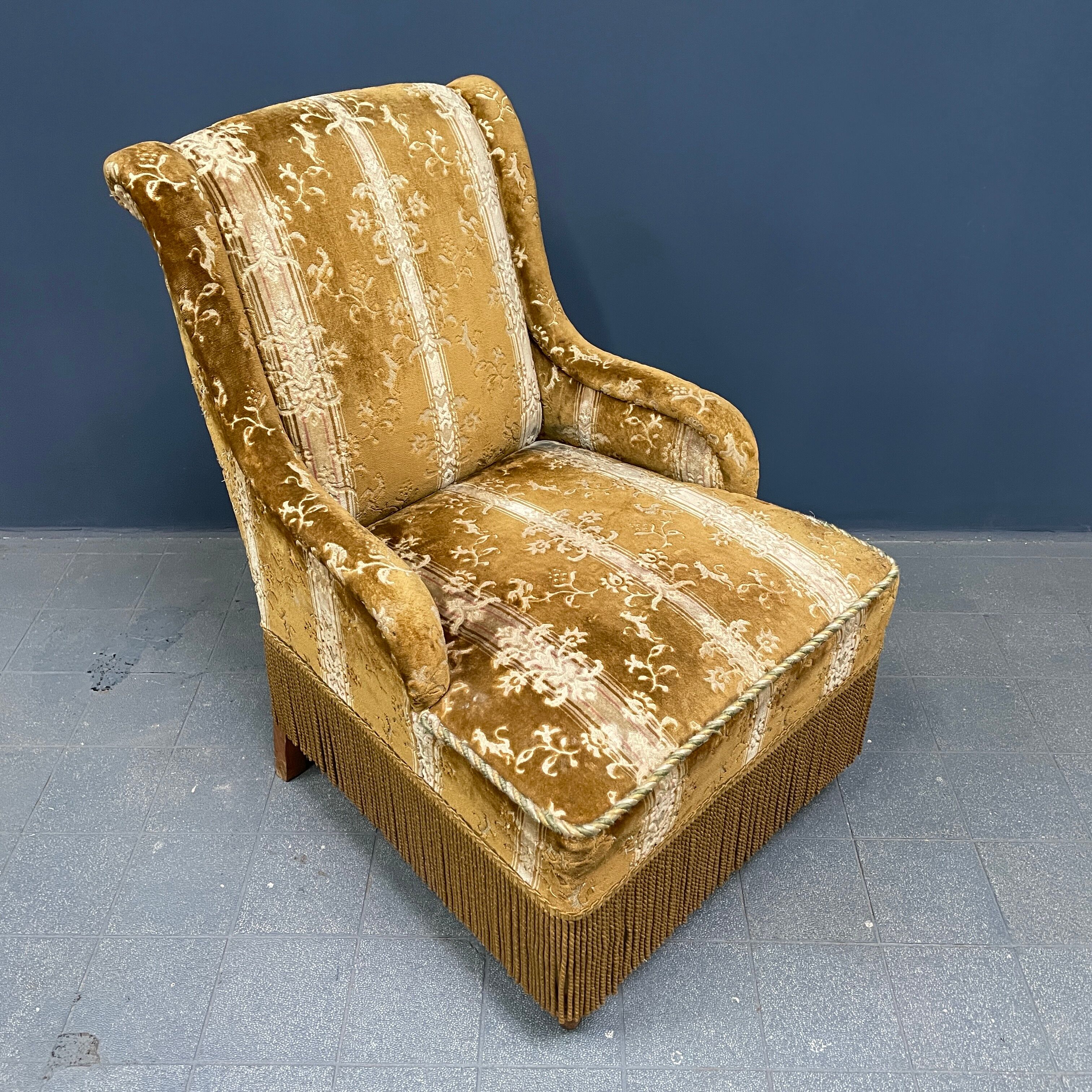 Set of two Victorian ladies armchairs from France 19th century