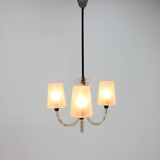 Glass chandelier, 1940´s