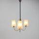 Glass chandelier, 1940´s