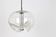 Transparent glass pendant designed by Koch & Lowy, Germany, 1970s