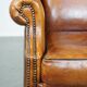 Sheep leather wingback chair
