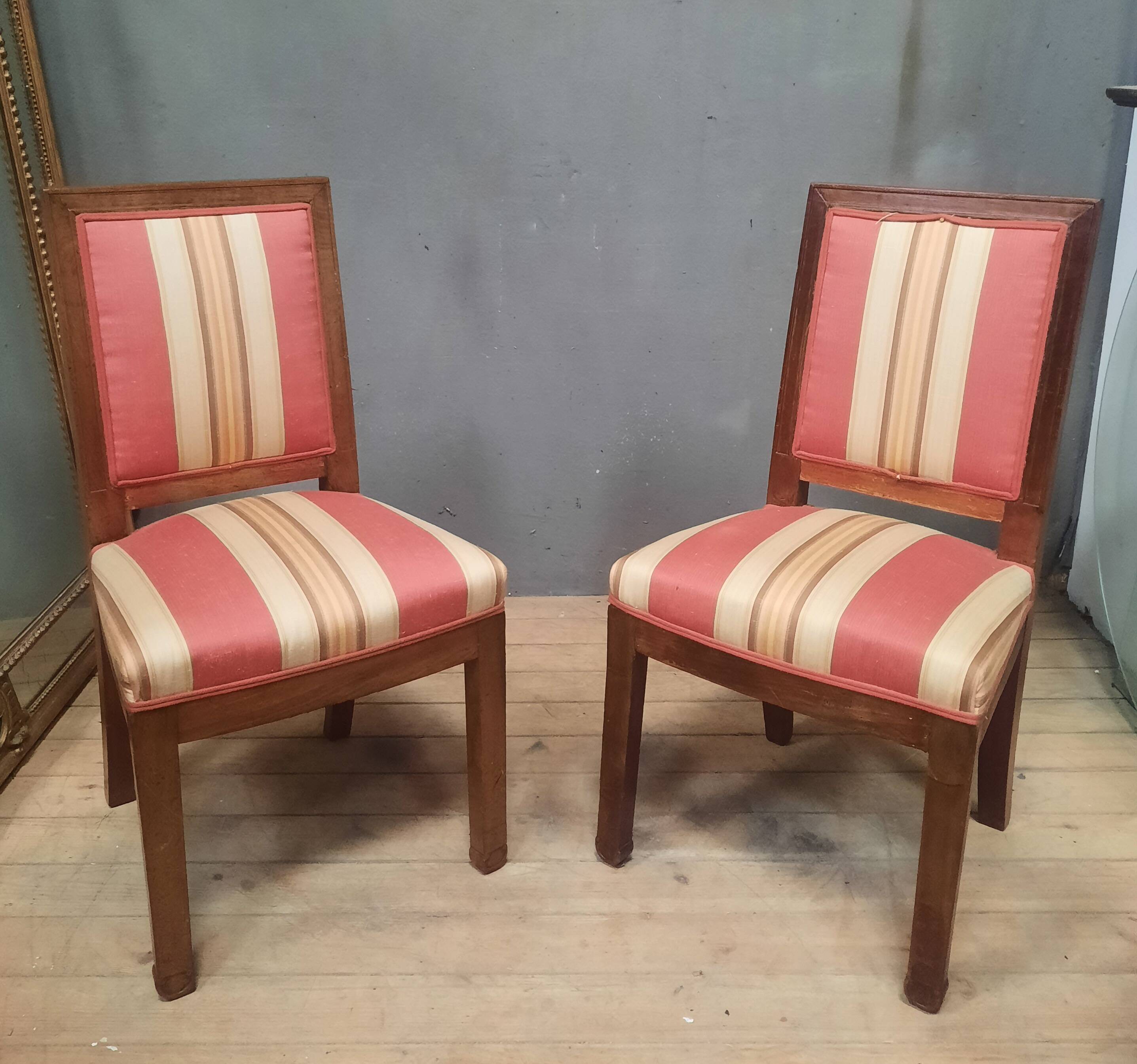Pair of empire chairs