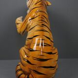 Vintage ceramic tiger