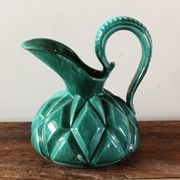 Pichet art déco en céramique, signé Alexandre, Belgique