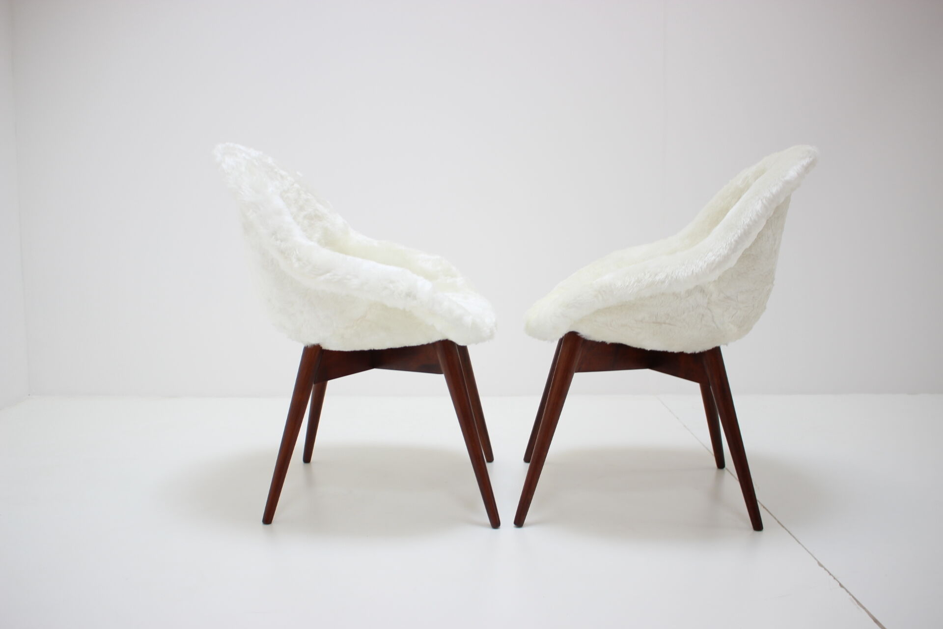 Pair of lounge chairs by Miroslav Navratil , 1960´s
