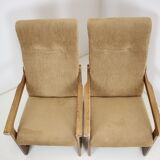 1990s Pair Armchairs, Czechoslovakia