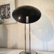 Lampe Aluminor vintage noir