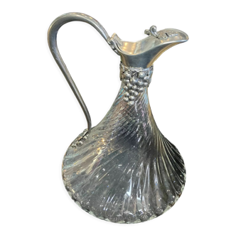 Ewer by jean guardère pampre de la vigne et raisin