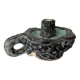 Old Fat Lava candle holder