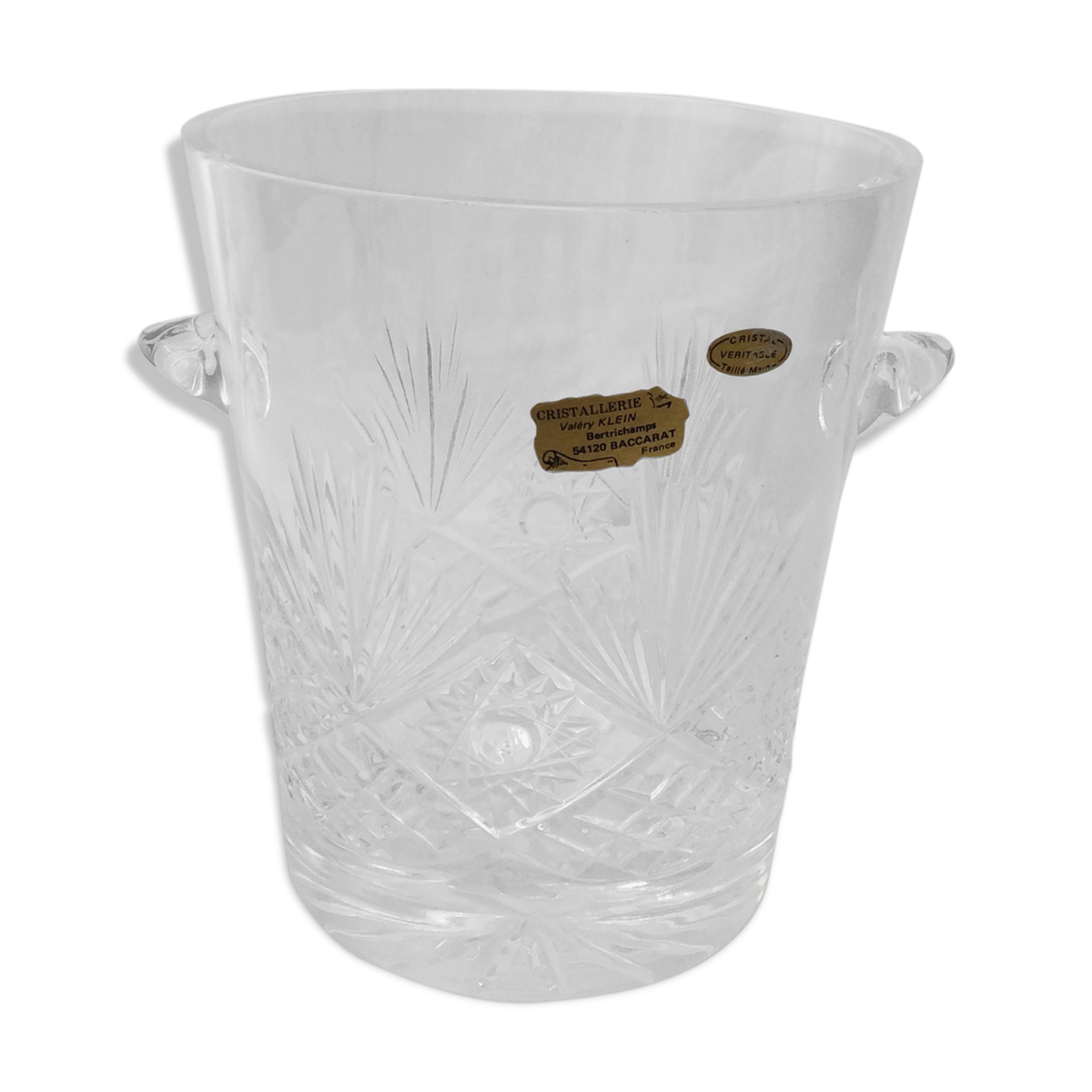 Baccarat crystal champagne bucket