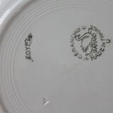 Lot of 6 vintage assorted blue and white St. amand plates