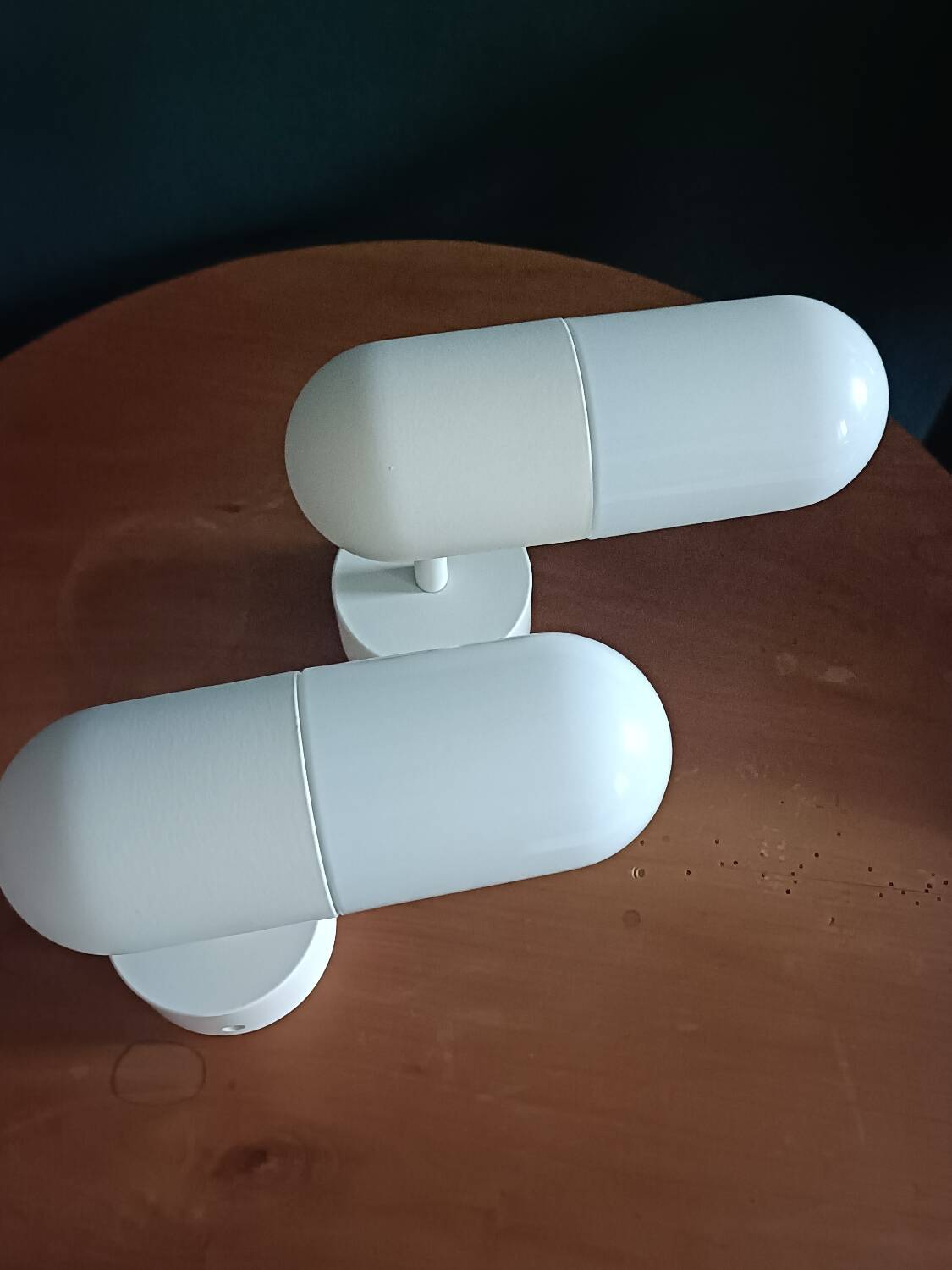 Two vintage Inma Bernúdez wall sconces