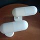 Two vintage Inma Bernúdez wall sconces