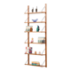 Danish teak shelving unit in Cadovius style, 1960s