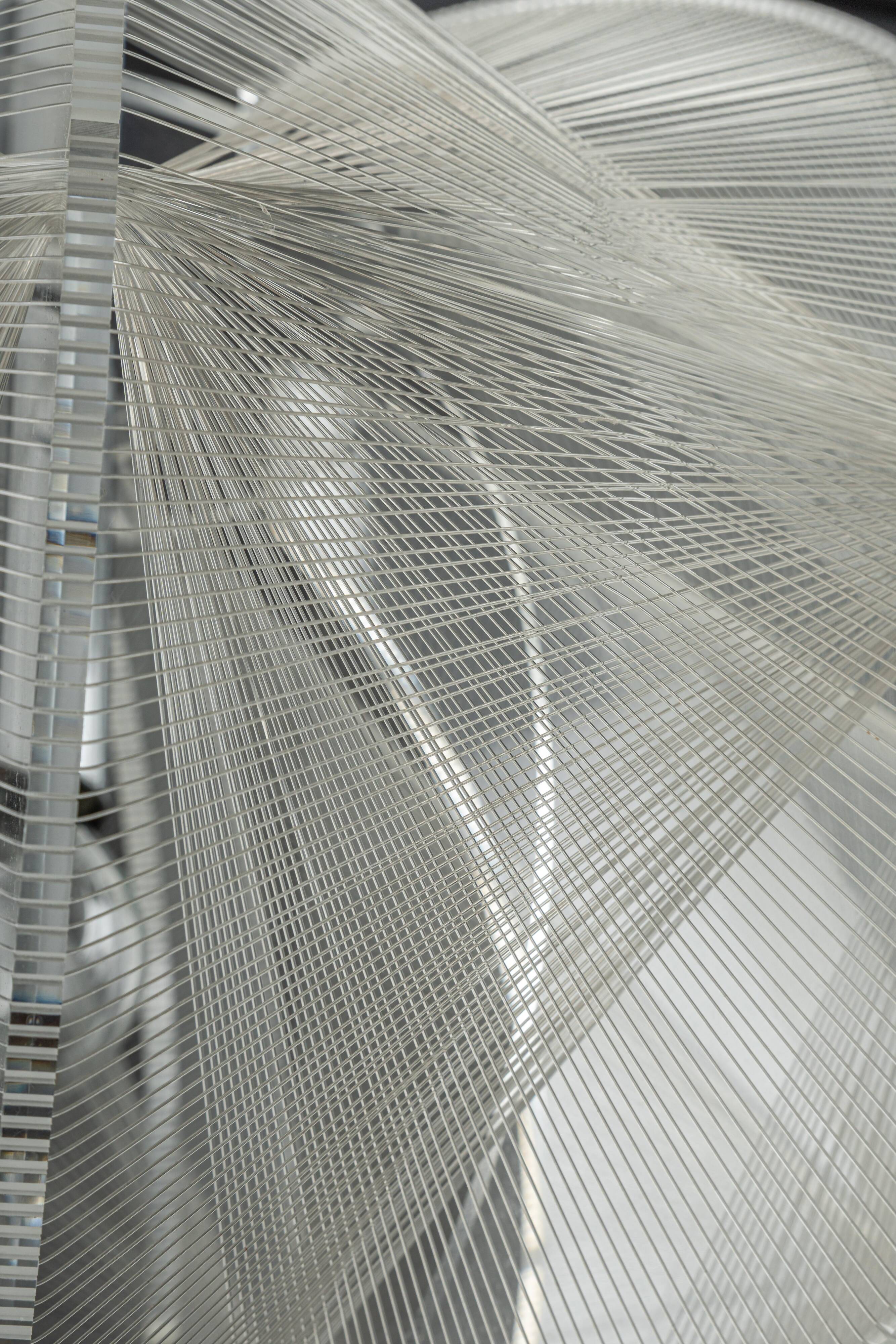 Paul Secon for Sompex - Clear wire suspension, Germany, 1970s