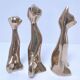 Three cats brass massive design 80s