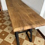 Wood/metal console