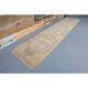 Vintage Turkish Oushak Handmade Runner 85x383