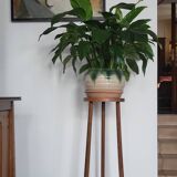 Sellette en bois, années 50