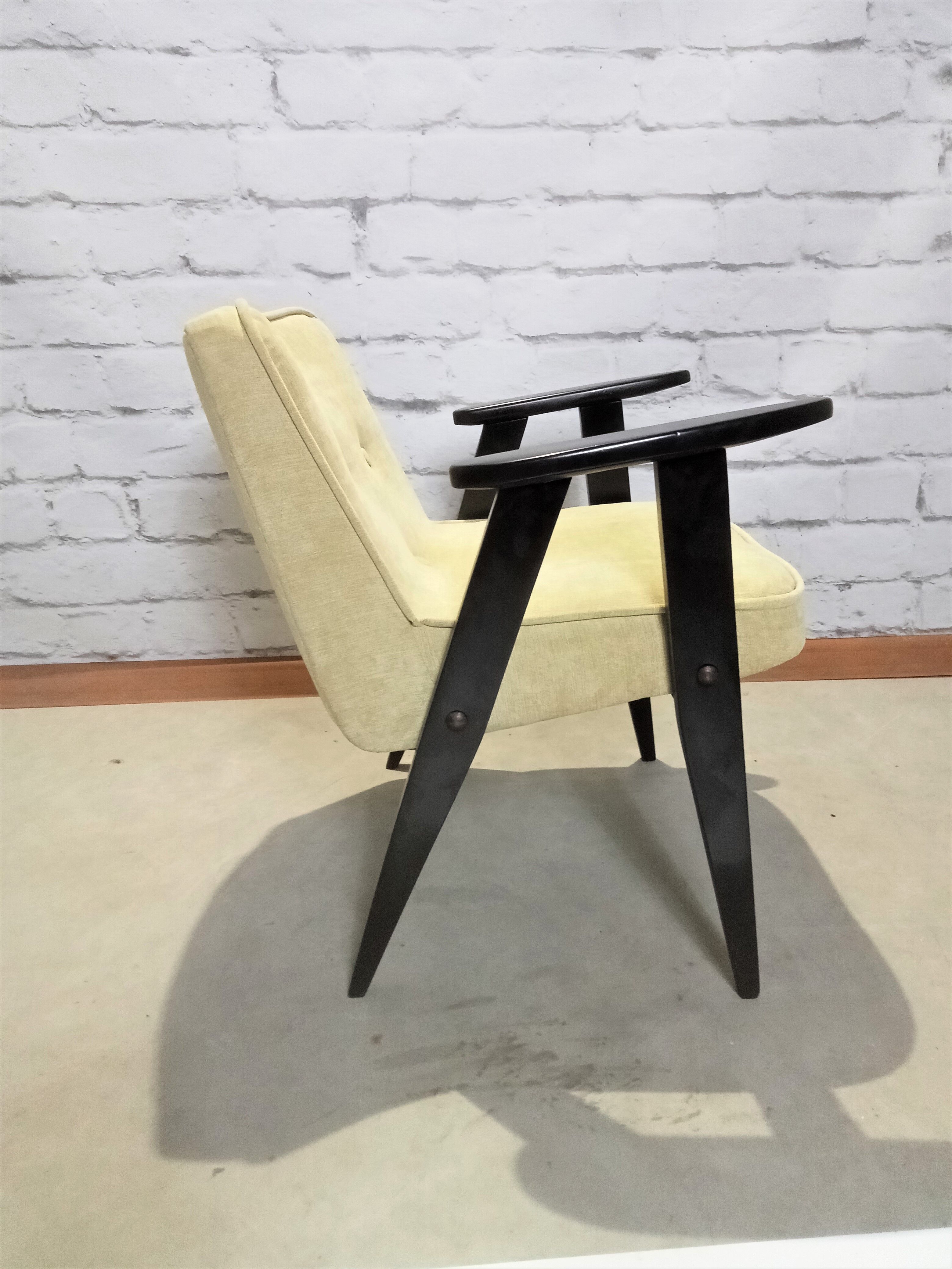 Vintage armchairs by Jozef Chierowski 1960's