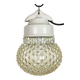 Vintage White Porcelain Pendant Light, 1970s