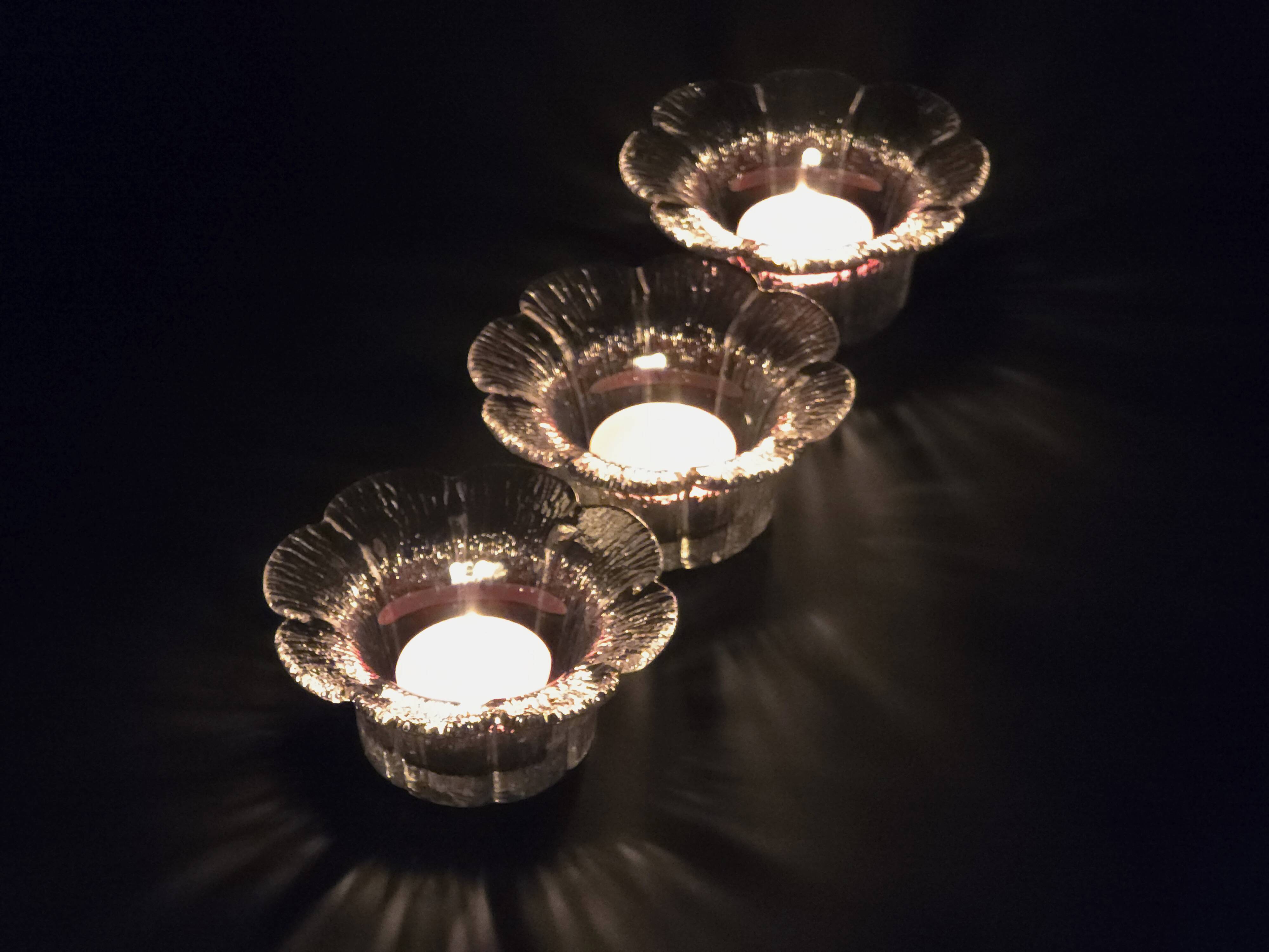 Vintage Mäntsälän Candle Holders Set By Pertti Kallioinen.