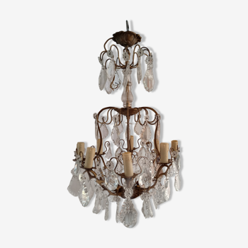 Stamped chandelier