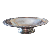 Silver metal fruit cup