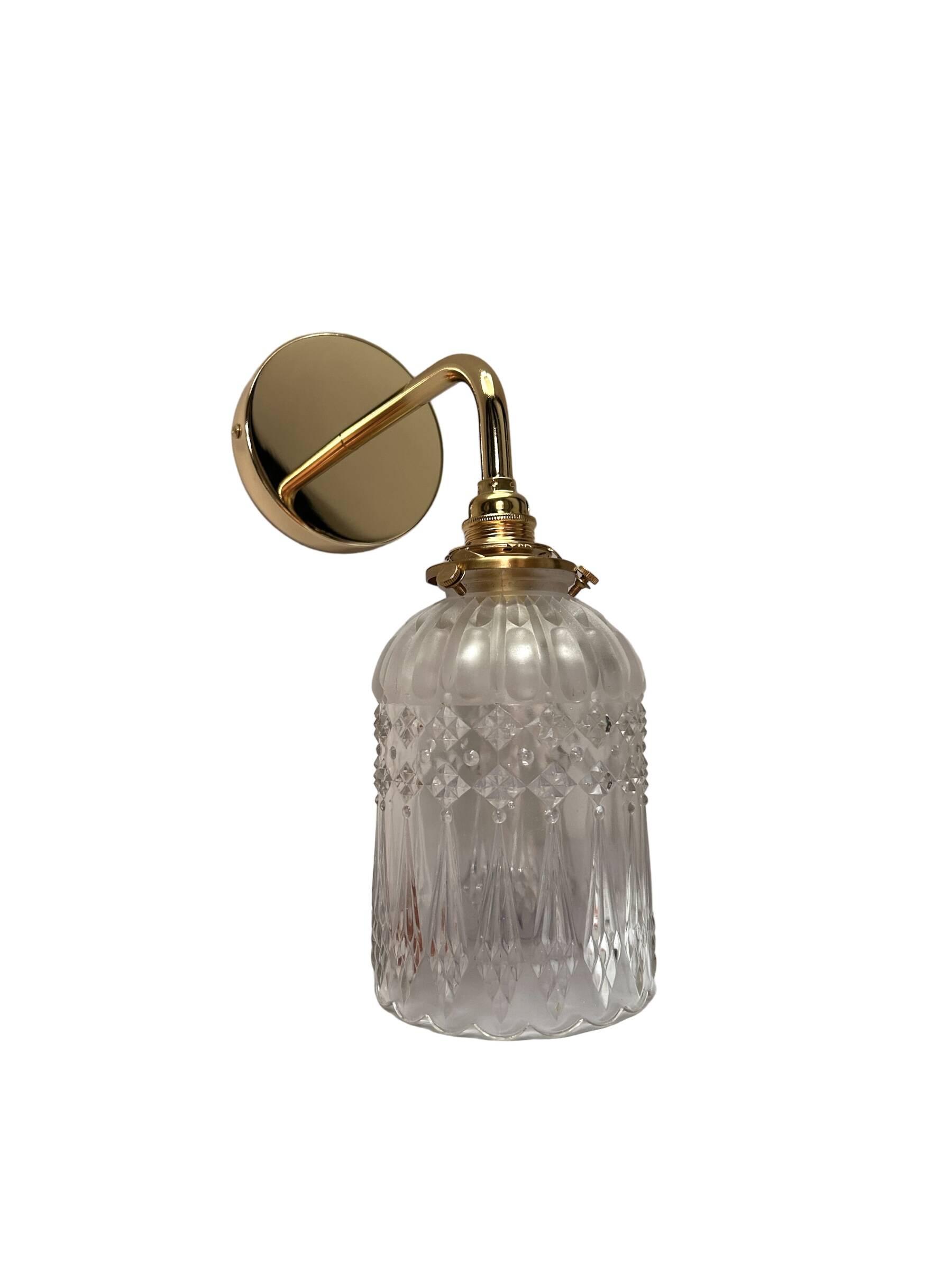 Vintage gold wall light