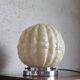Authentic 20th-century Art Deco globe lamp in coloured glass.
