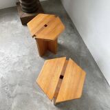 Pair of René Martin stools