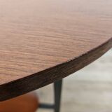 Scandinavian Teak Coffee Table with Adjustable Feet, 1960