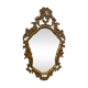 Vintage gold baroque mirror / wall mirror