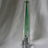 Bohemian crystal soliflore vase