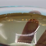 Cendrier vintage sommerso verre de murano flavio poli seguso italie 1970