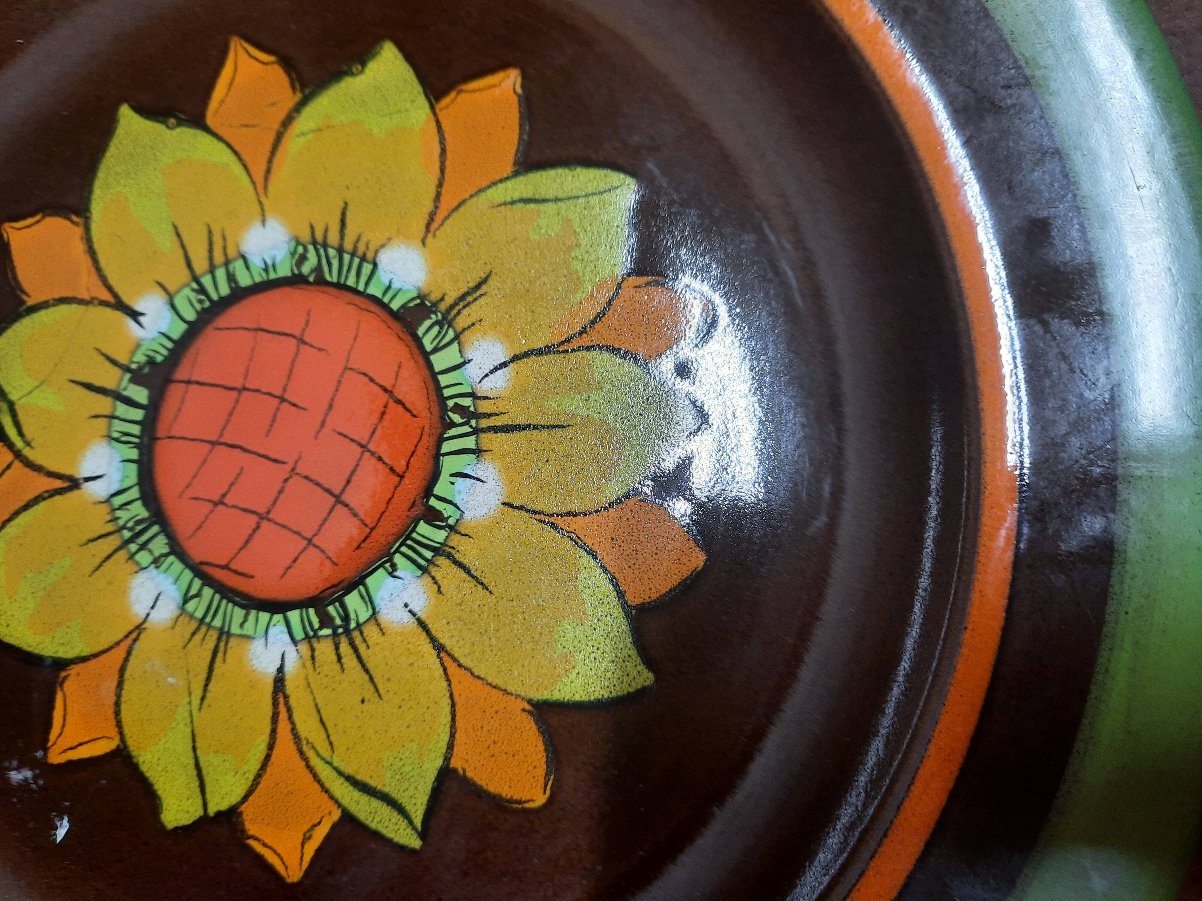 Assiette déco murale