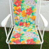 Vintage folding camping chair from the 80s