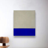 Ultramarine white horizon