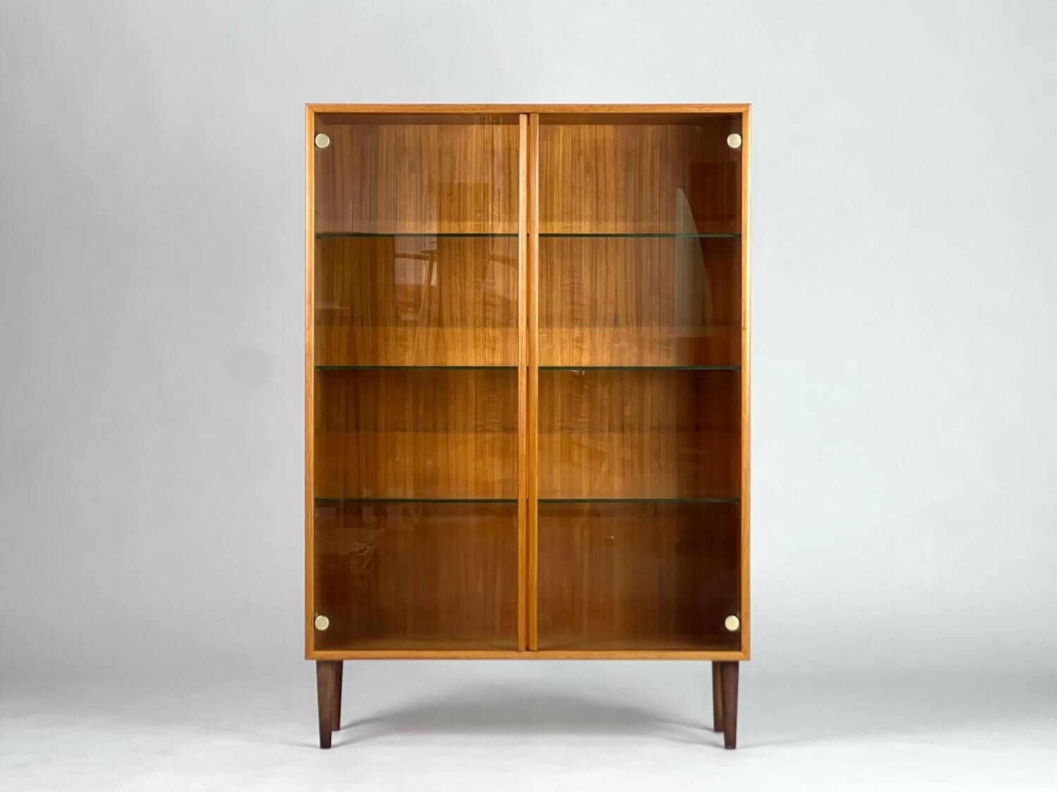 Buffet haut vintage en teck, design années 60/70