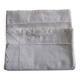Old embroidered pillowcase: 69x62cm